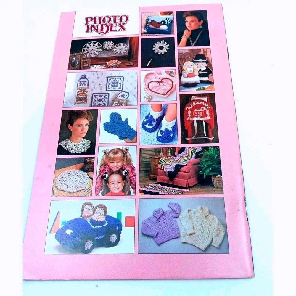 Lot of 6 Annies Crochet Newsletter Mags 1988.89, 90.Knit Crochet/Sewing/Patterns